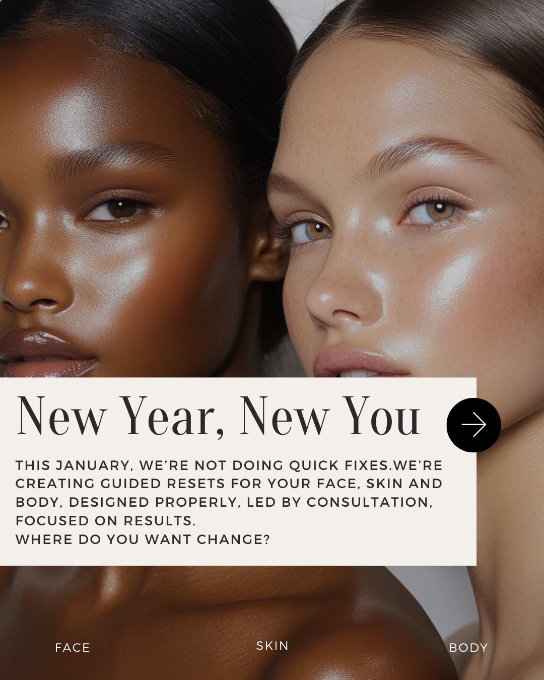 New Year, New You - Face, Skin and Body