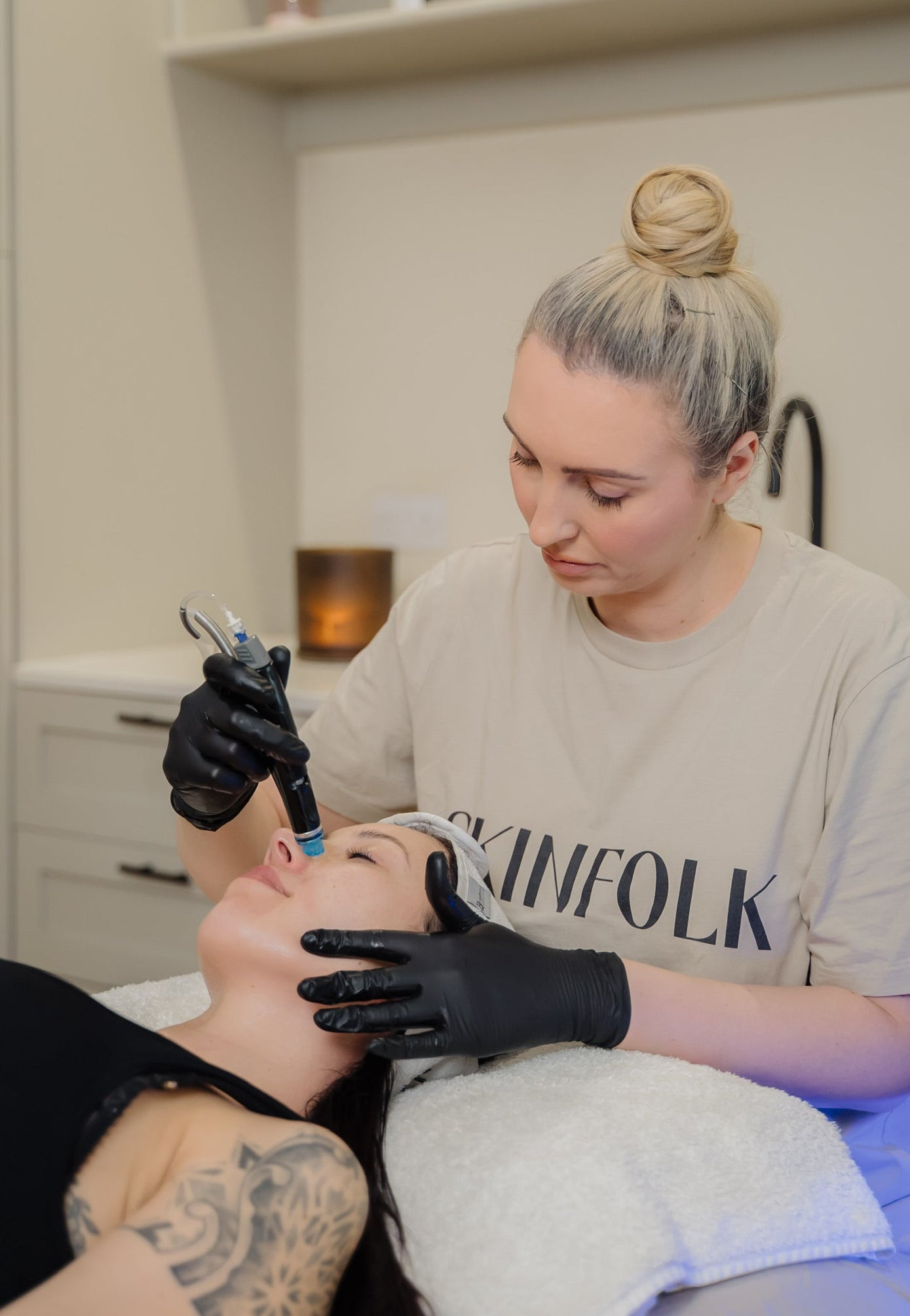 Skin booster injectable treatment to hydrate and improve skin quality